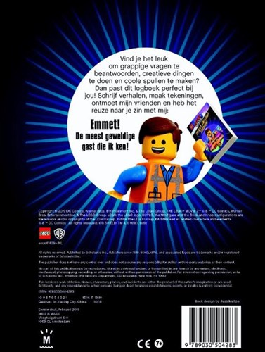 Billy Bones LEGO Movie 2. Super tolles Logbuch-2
