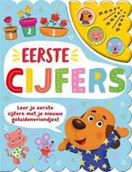 Rebo geluidenboek cijfers interactief leren peuters 3 geluiden