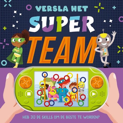 Rebo interaktives Spielbuch Beat das Superteam mit Spielkonsole 4+