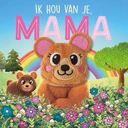 Rebo Fingerpuppenbuch Ich liebe dich Mama interaktives Babybuch