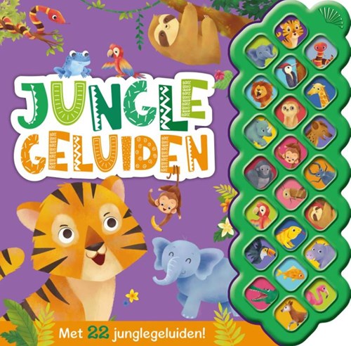 Rebo Soundbuch Dschungeltiere - Interaktives Buch mit 22 Geräuschen