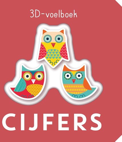Rebo voelboek cijfers interactief babyboek met 3D-elementen
