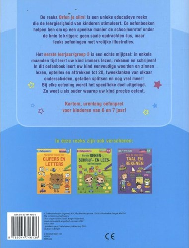 Deltas educatief oefenboek rekenen schrijven lezen 6-7 jaar kinderen-2