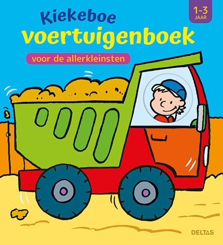Deltas voertuigenboek kartonboek voor peuters en kleuters 9789044755237