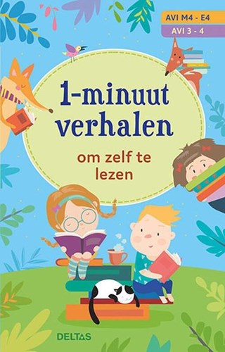 NL - Deltas kinderboek leren lezen 1-minuut verhalen AVI M4-E4