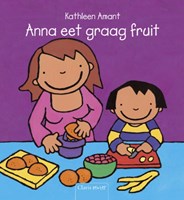 Clavis prentenboek Anna eet graag fruit - interactief speelgoedboek