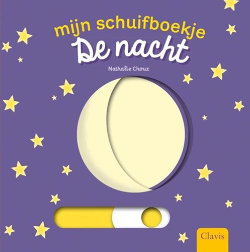 Clavis Mijn schuifboekje: De nacht (kartonboek)