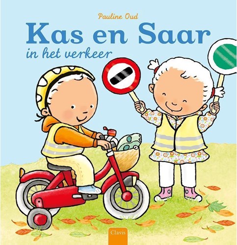 Clavis prentenboek verkeer Kas en Saar leren over verkeersveiligheid 3+