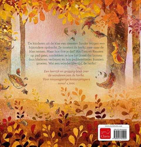 Clavis kinderboek herfst prentenboek Op zoek naar de herfst 4+-2