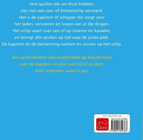 Clavis Kinderbuch Kapitän Seefahrt Transport 3plus-2