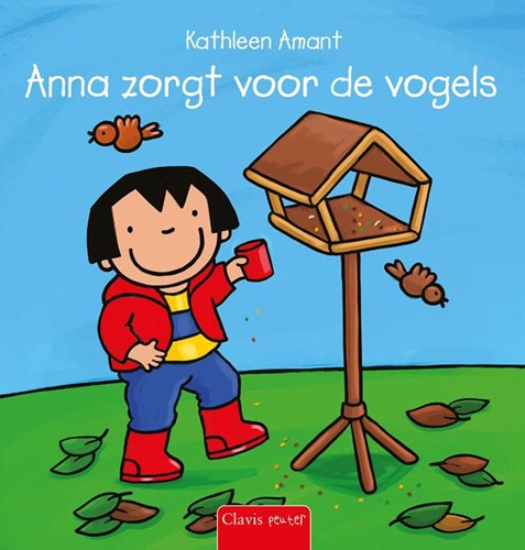 Clavis peuterboek Anna zorgt voor de vogels - winterverhaal 2+