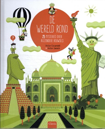 Clavis kinderboek De wereld rond 9+ - avontuurlijke reis en mysteries