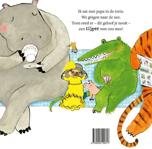 Querido Bilderbuch Ein Tiger im Zug - fantasievolles Abenteuer-2