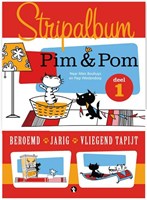 Rubinstein stripalbum Pim en Pom hardcover kinderboek 4+ avontuur