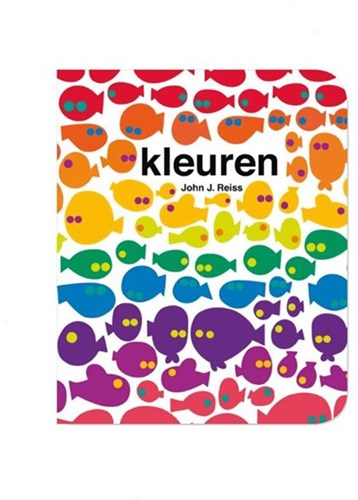 Rubinstein kleuren kartonboek voor kinderen - leer kleuren ontdekken