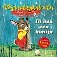Rubinstein verjaardagskalender konijn Gouden Boekjes illustraties