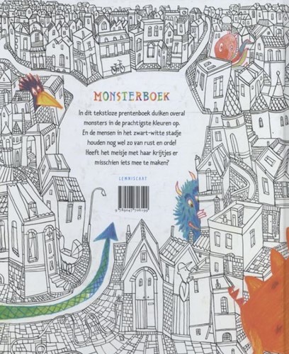 Lemniscaat prentenboek Monsterboek kleurrijk kinderboek 3-12 jaar-2
