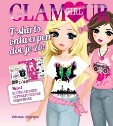 Veltman Glamour girl creatief T-shirts ontwerpen boek voor kinderen