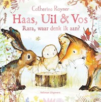 Veltman prentenboek Haas, Uil & Vos Rara, waar denk ik aan? raadspel