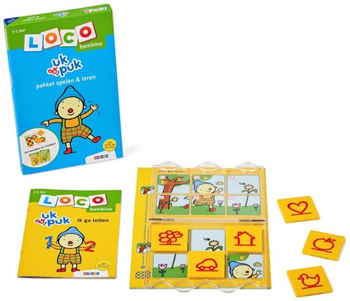 WPG Uitgevers Loco Bambino Lernpaket Uk und Puk spielen und lernen 3-5 Jahre-3