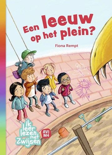 Zwijsen kinderboek leesplezier Een leeuw op het plein? 6+ AVI M4