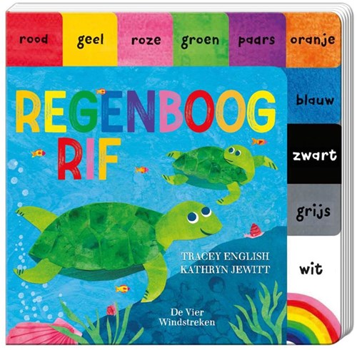 De Vier Windstreken Regenbogenriff Pappbuch buntes Abenteuer