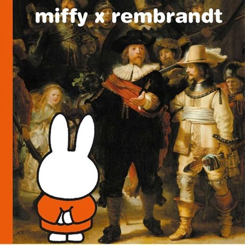 Mercis kunstboek Nijntje Miffy x Rembrandt voor kinderen en kunstliefhebbers