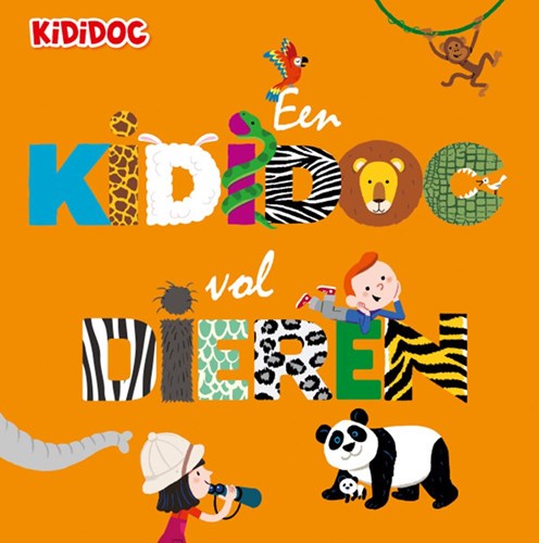 Davidsfonds Kartonboek: Een kididoc vol dieren. 4+