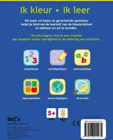 Ballon Lernbuch Malbuch blau 5+ pädagogisches Spiel für Kinder-2