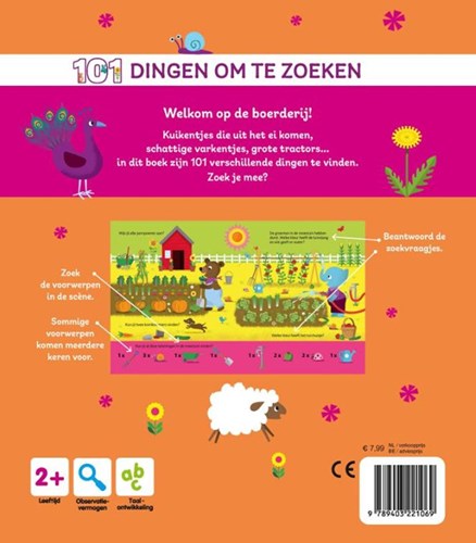 Ballon Suchbuch - Lernbuch für Kinder 101 Dinge auf dem Bauernhof-2
