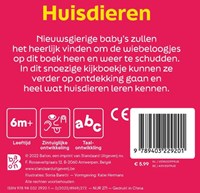Ballon Kids - Ballon Media N.V. Haustiere Buch mit Wackelaugen 0+-2