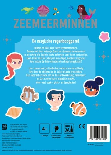 Ballon Meerjungfrauen magisches Regenbogenperlen Stickerbuch Abenteuer-2