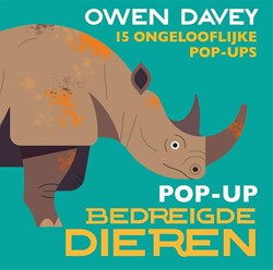 Fontaine Pop-up Buch bedrohte Tiere 15 Pop-ups Lernspielzeug