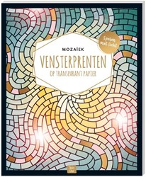 Image Books Mozaïek kleurboek vensterprenten glas-in-lood effect