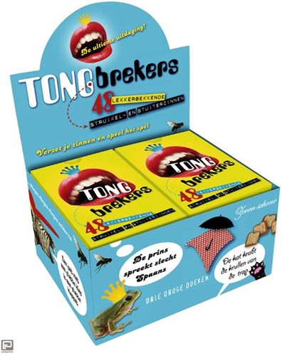Uitgeverij Tongbrekers Dubbelzes display 6 stuks-2