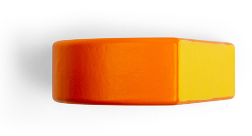 BigJigs Holzspielzeug Käse - Spielküche Zubehör gelb-3
