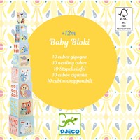 Djeco PREMIER ÂGE - BABY BLANC BabyBloki - FSC MIX
