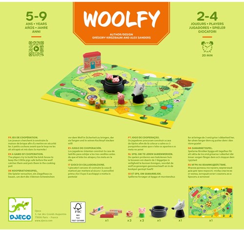 Djeco JEUX - JEUX Woolfy - FSC MIX