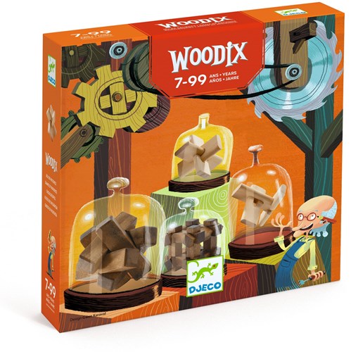 Djeco JEUX - JEUX CLASSIQUES Woodix - FSC MIX