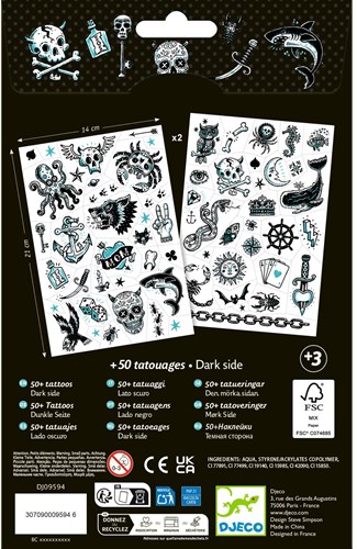 Djeco BODY ART - TATOUAGE Dark side - FSC MIX
