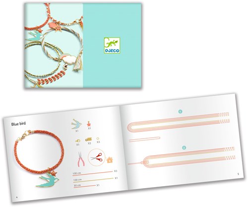 Djeco L'ART DU FIL - PERLES & BIJOUX Céleste