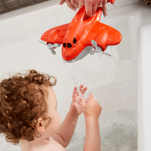 Green Toys brandweer vliegtuig speelgoed van gerecycled plastic-3