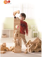 Eduplay Softwood Bausteine 152 Stück - pädagogisches Konstruktionsspielzeug-2