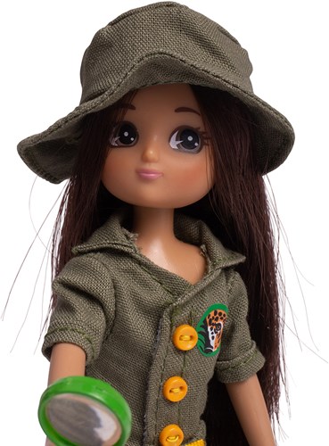 Lottie pop Regenwoud Bewaker - educatieve speelpop met dierenkaarten-3