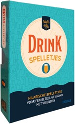 Deltas drinkspelletjes voor volwassenen - partyspel boekje vol plezier
