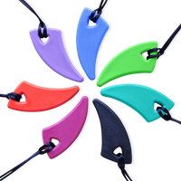 ARK Therapeutic kauwsieraad ketting - stoer speelgoed voor kinderen Stevige, tandvormige kauwketting voor de achterste kiezen, geliefd bij kinderen en volwassenen.-2