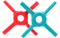 ARK Therapeutic bijtspeelgoed sensorisch fidget speelgoed voor kinderen en volwassenen Handkauwtool met 4 texturen die ook dienst doet als fidget voor focus en concentratie.-2