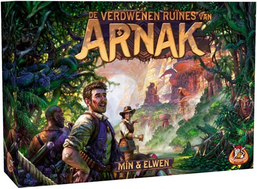 White Goblin Games Brettspiel Die verlorenen Ruinen von Arnak - Strategiespiel 12+