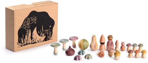 Grapat Moonlight Holzspielzeug Set - kreatives Spielen für Kinder