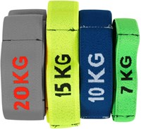 Megaform PowerGrip Widerstandsband Fitness Elastikband verstellbar-2
